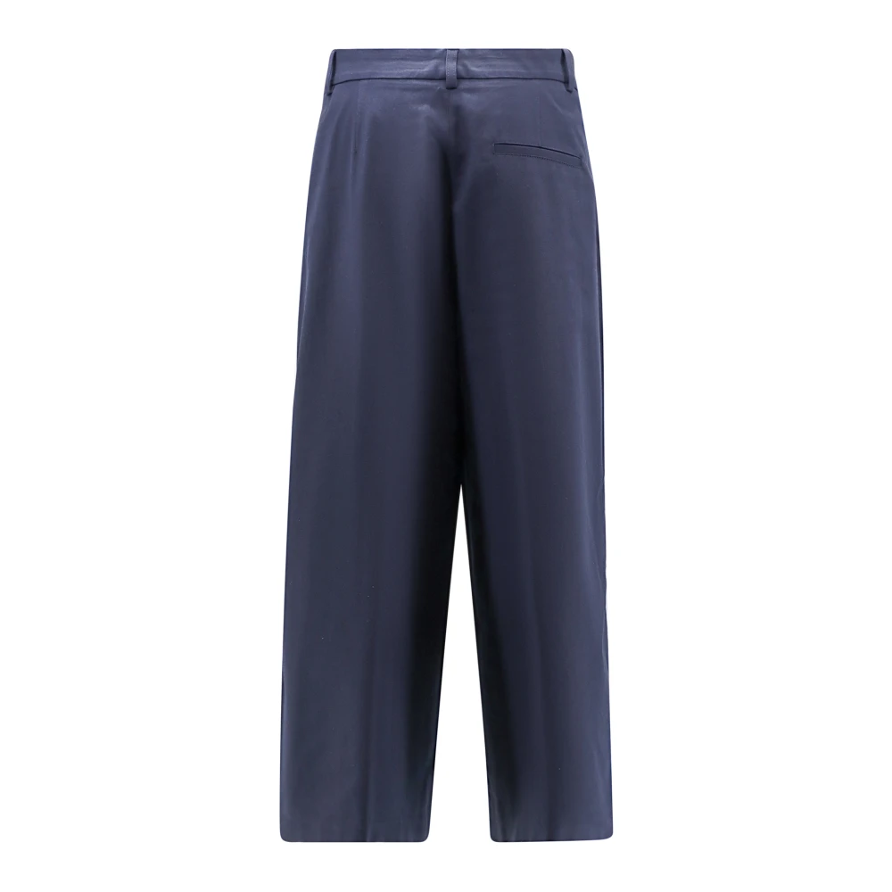closed Trousers Blue Dames