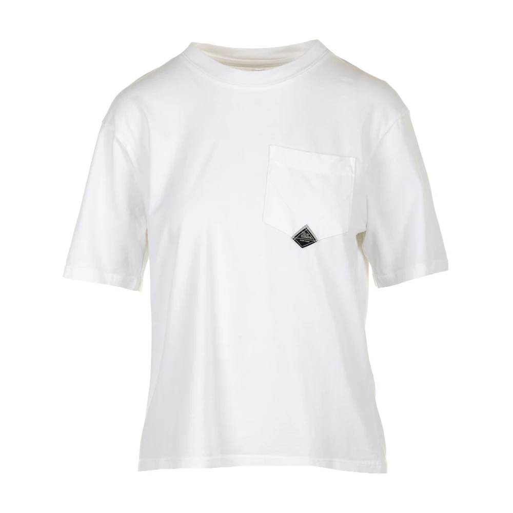 Roy Roger's Witte Zak T-Shirt White Dames