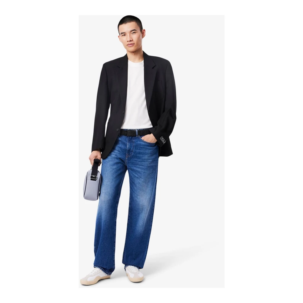 Lacoste Core Collection Heren Riem Zwart Black Heren
