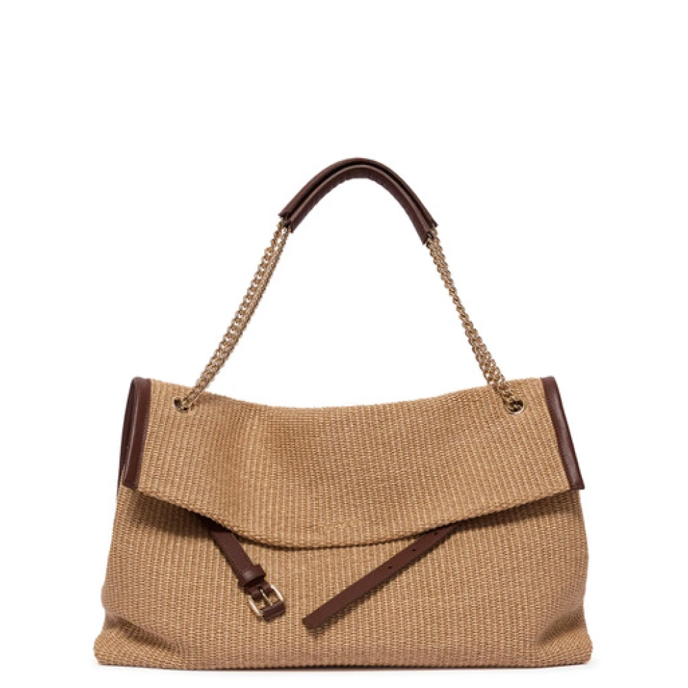 Orciani Women's Brown Venus Zanzibar Large - Shoulder Bags - One Size - Bags