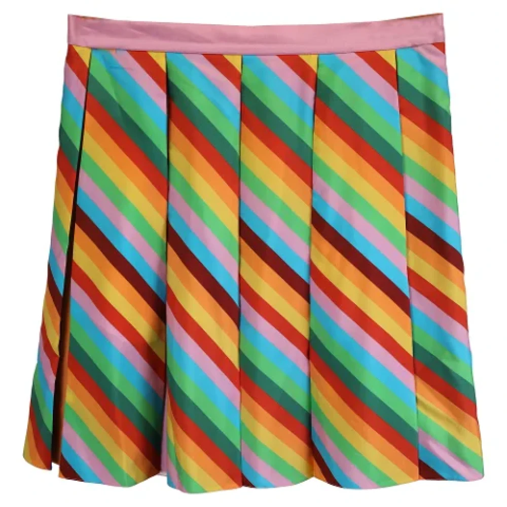 Valentino Vintage Pre-owned Silk bottoms Multicolor Dames