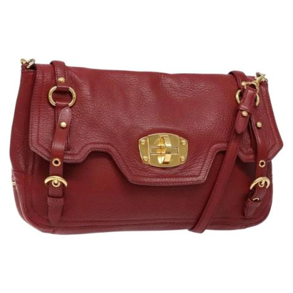 Pre-owned > Pre-owned Bags > Pre-owned Shoulder Bags - - Miu Miu Pre-owned - Modalova