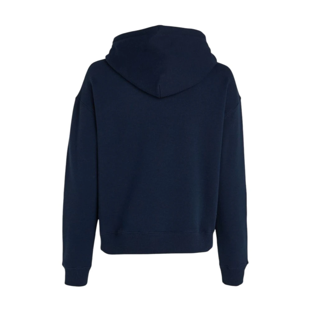 Tommy Jeans Hoodie Sweatshirt Blue Dames