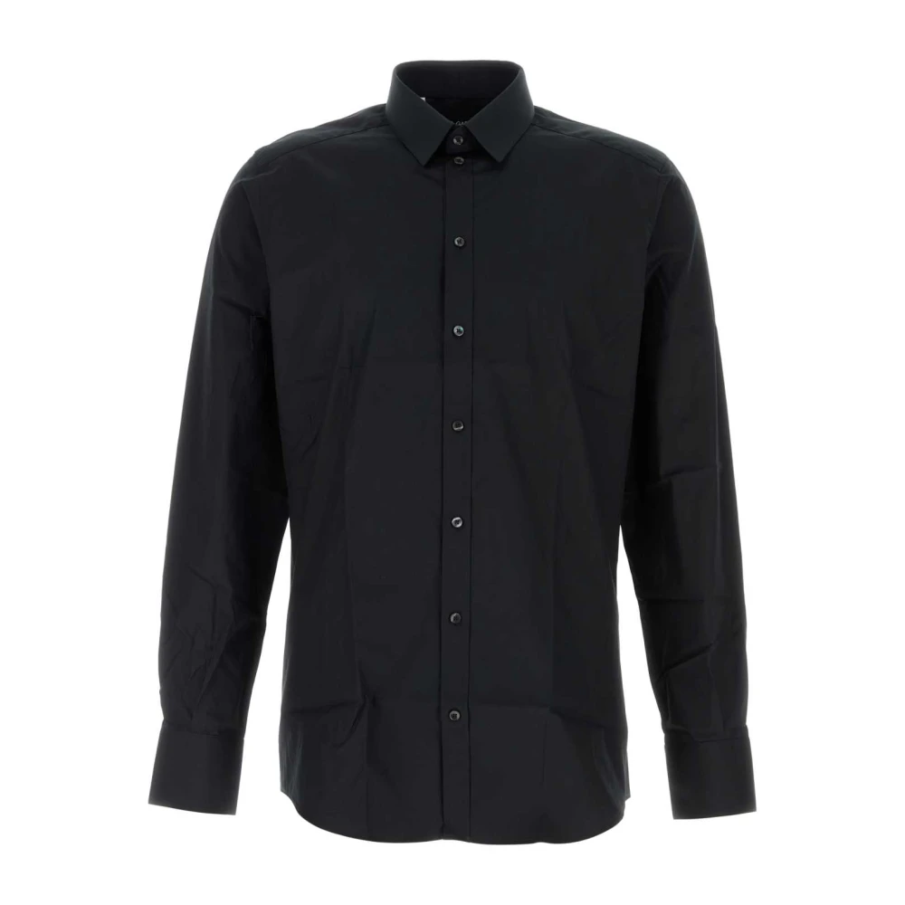 Dolce & Gabbana Men's Gold Cotton Fit Shirt