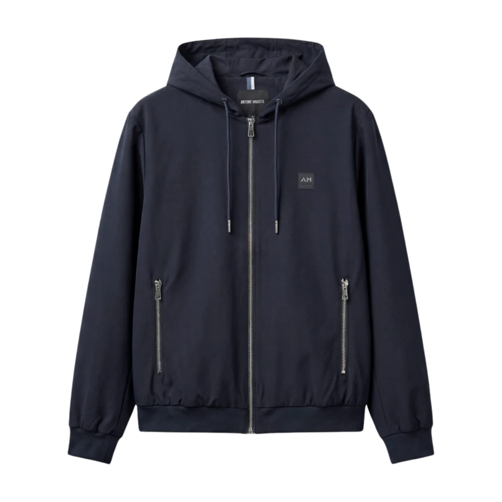 Antony Morato Men's Blue Bomber Jackets