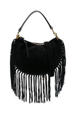 black-fringe-shoulder-bag