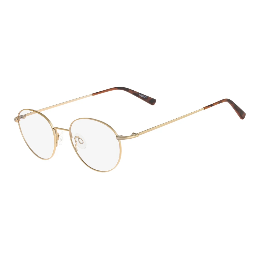Flexon Unisex Yellow Glasses, 49 Mm, Edison 600 Sunglasses