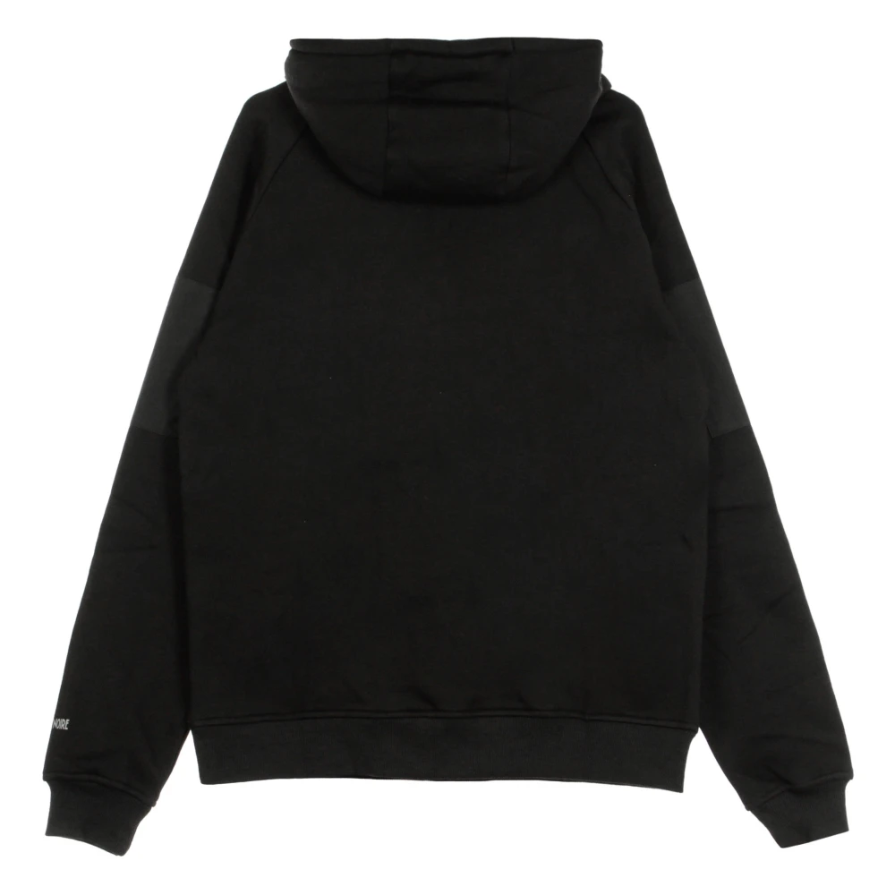 Dolly Noire Zwarte Hoodie met Zakken voor Mannen Black Heren