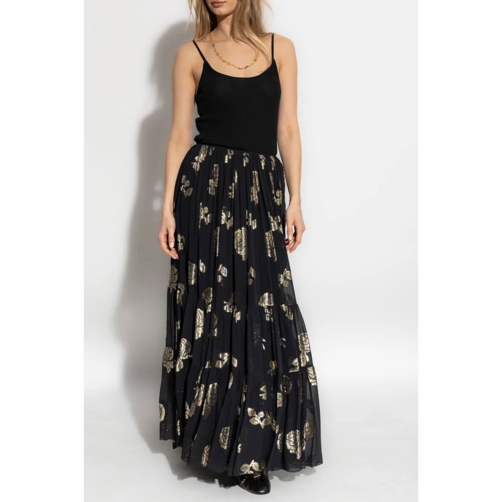 Chloé Zijden rok Black Dames