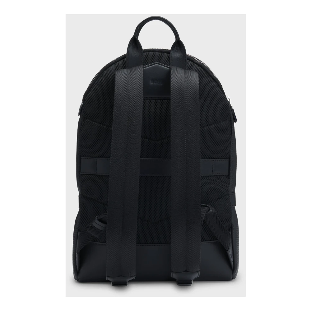 Hugo Boss Stijlvolle Zwarte Crossbody Tas Black Heren