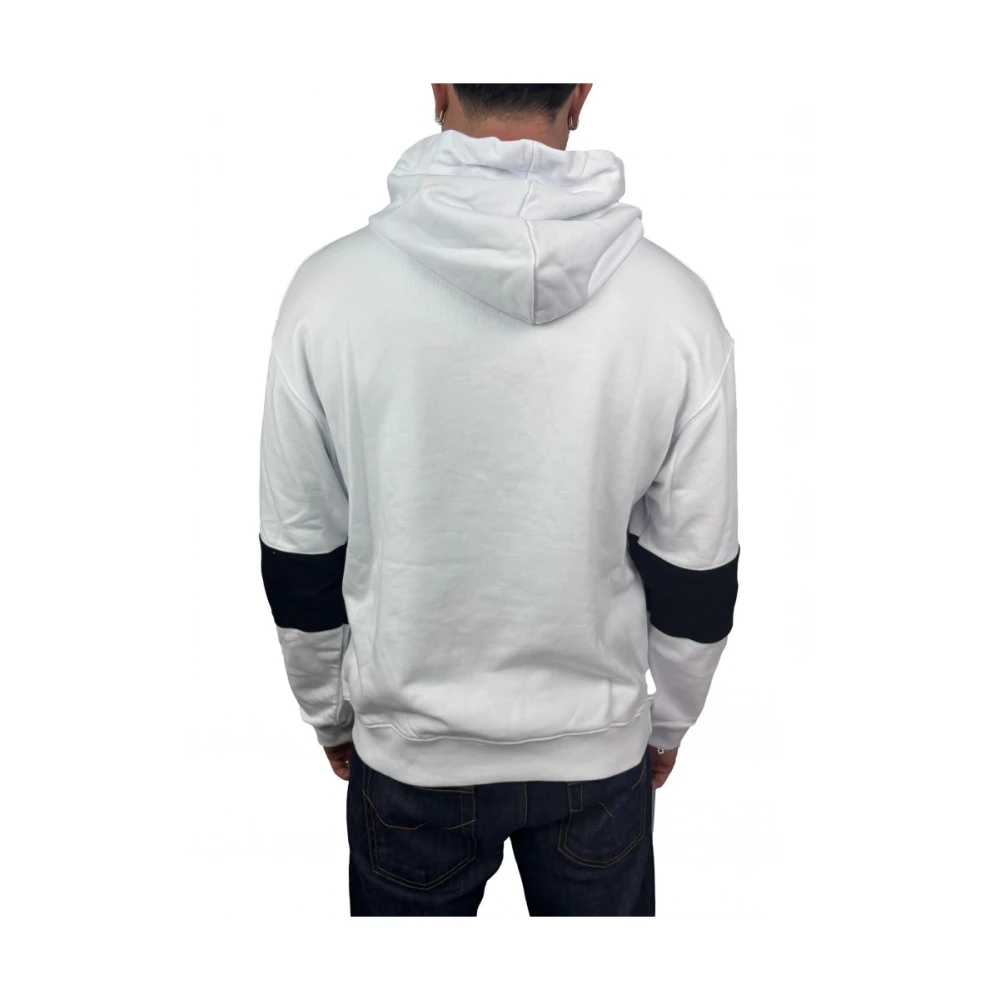 Gaëlle Paris Witte Katoenen Sweatshirt White Heren