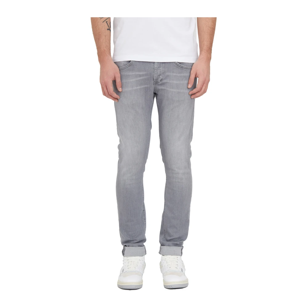 Dondup Slim-fit Jeans Gray Heren