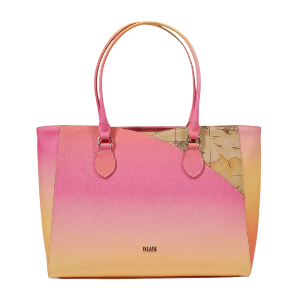 Alviero Martini 1a Classe Grote PVC-tascollectie voor vrouwen Pink Dames