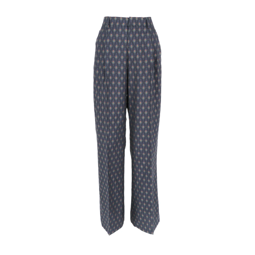 ETRO Fashionable Mens Trouser Blue Dames