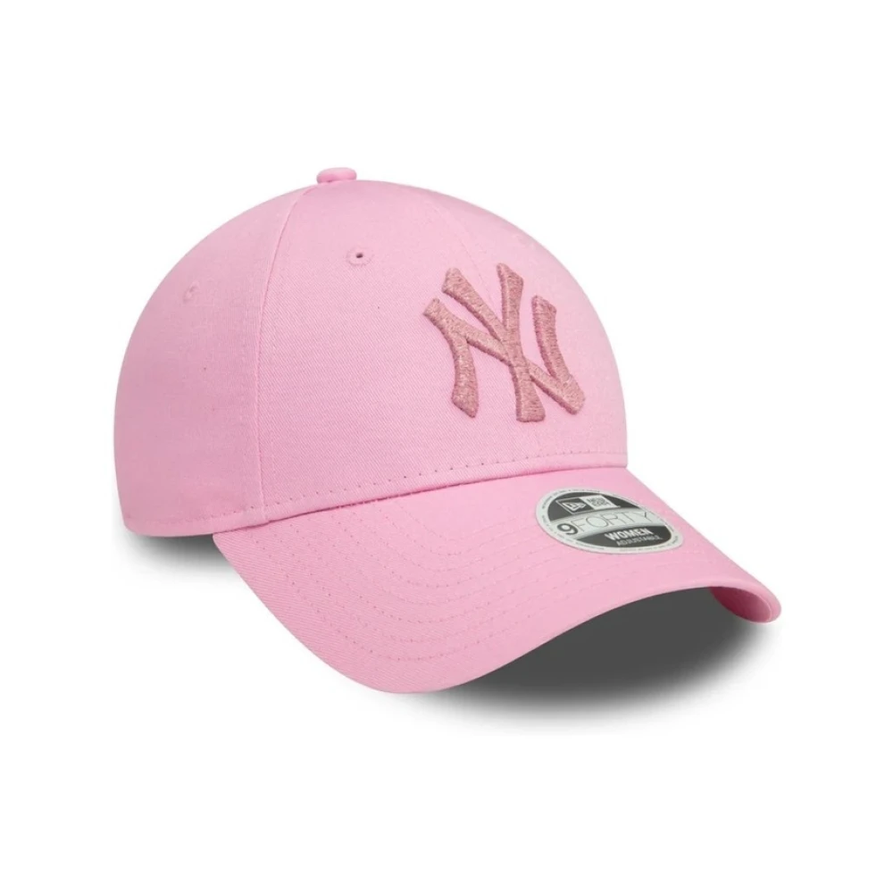 new era Metallic Logo Yankees Pet Pink Heren