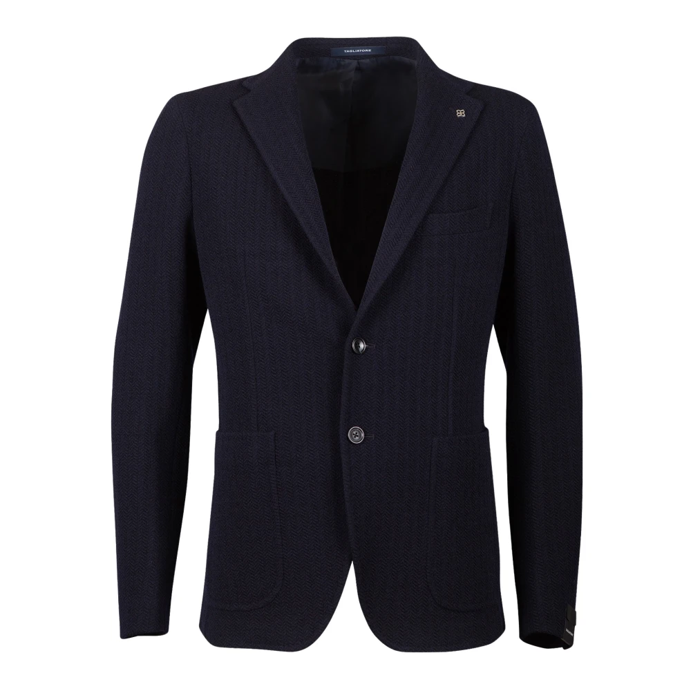 Tagliatore Jassen Blauw Blue Heren