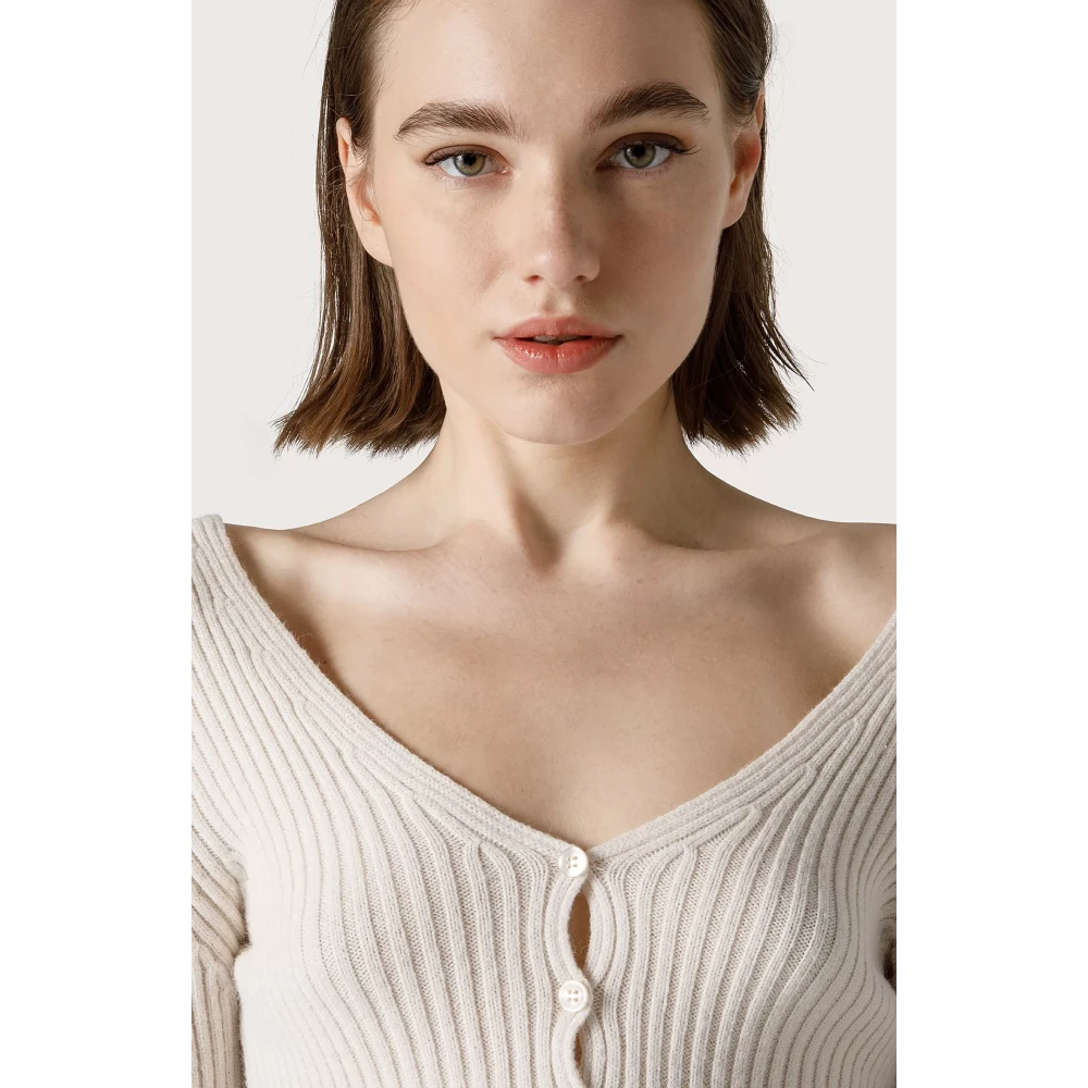 Seventy Cardiganen Beige Dames