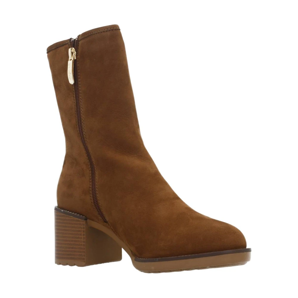 Regarde le Ciel Heeled Boots Brown Dames