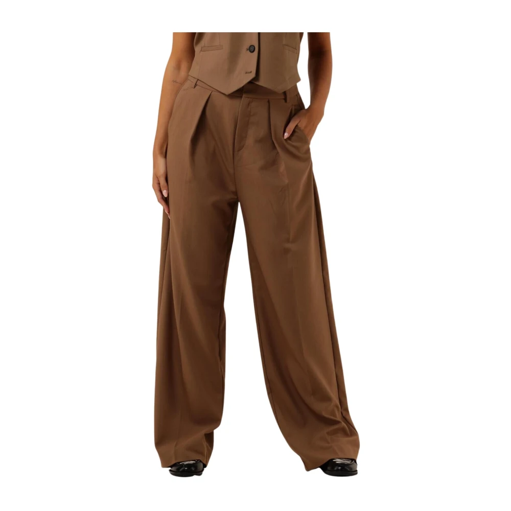 InWear Khailw Geplooide Broek in Bruin Brown Dames