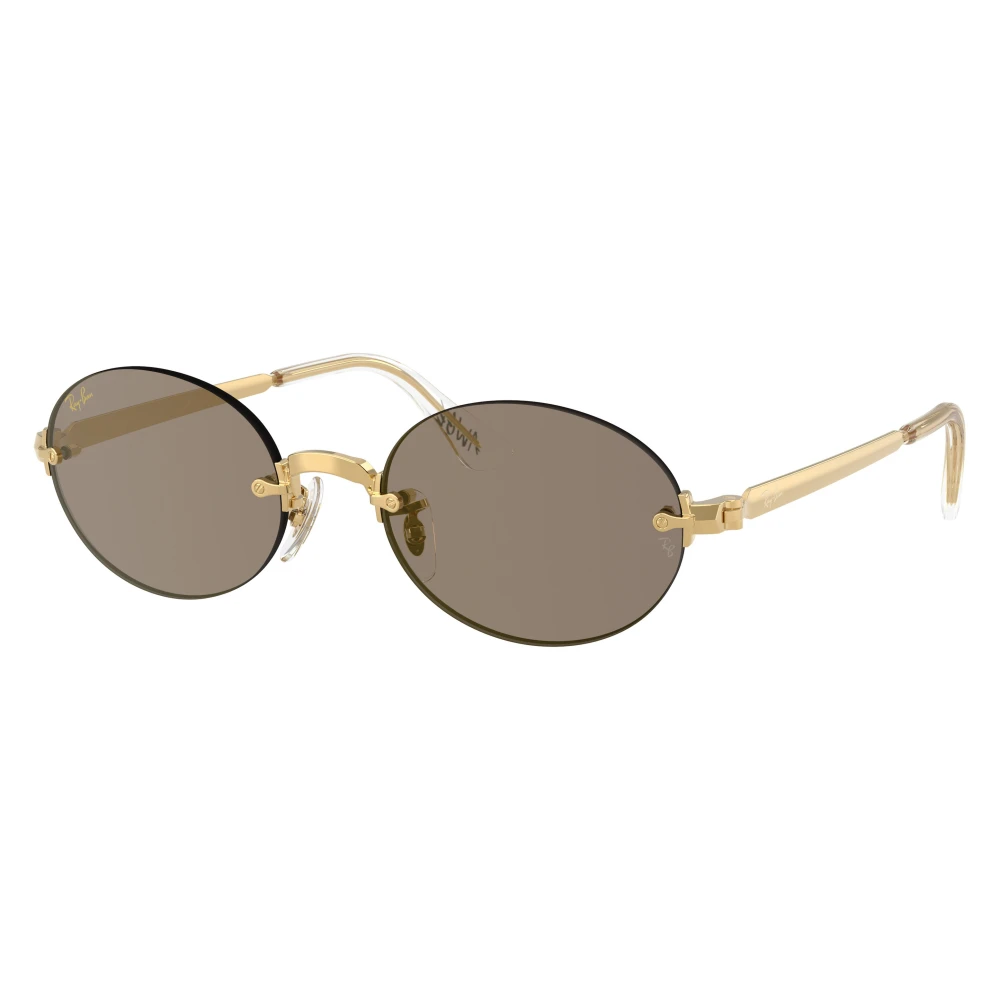 Ray - Ban Unisex Gold/Brown Rb3929 001/7I Sunglasses Metal Round Normal Nuanced - Image 4
