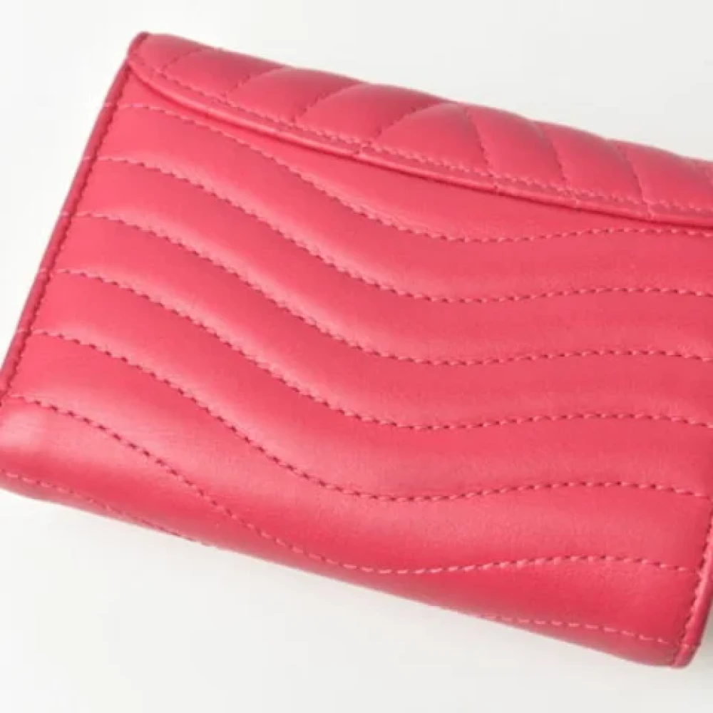Louis Vuitton Vintage Pre-owned Leather wallets Pink Dames
