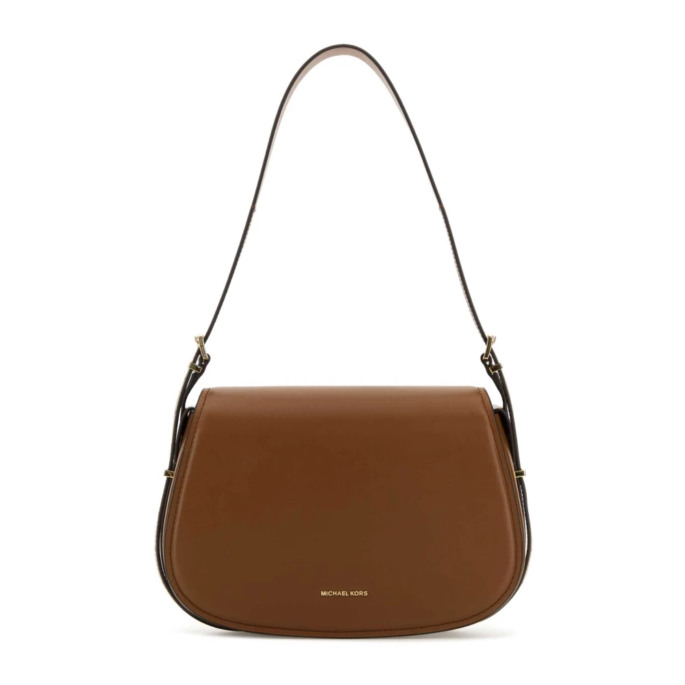 Michael Kors Moore Schoudertas Brown Dames