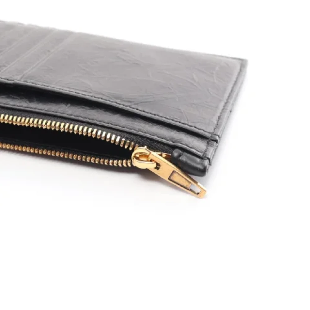 Balenciaga Vintage Pre-owned Leather wallets Black Dames