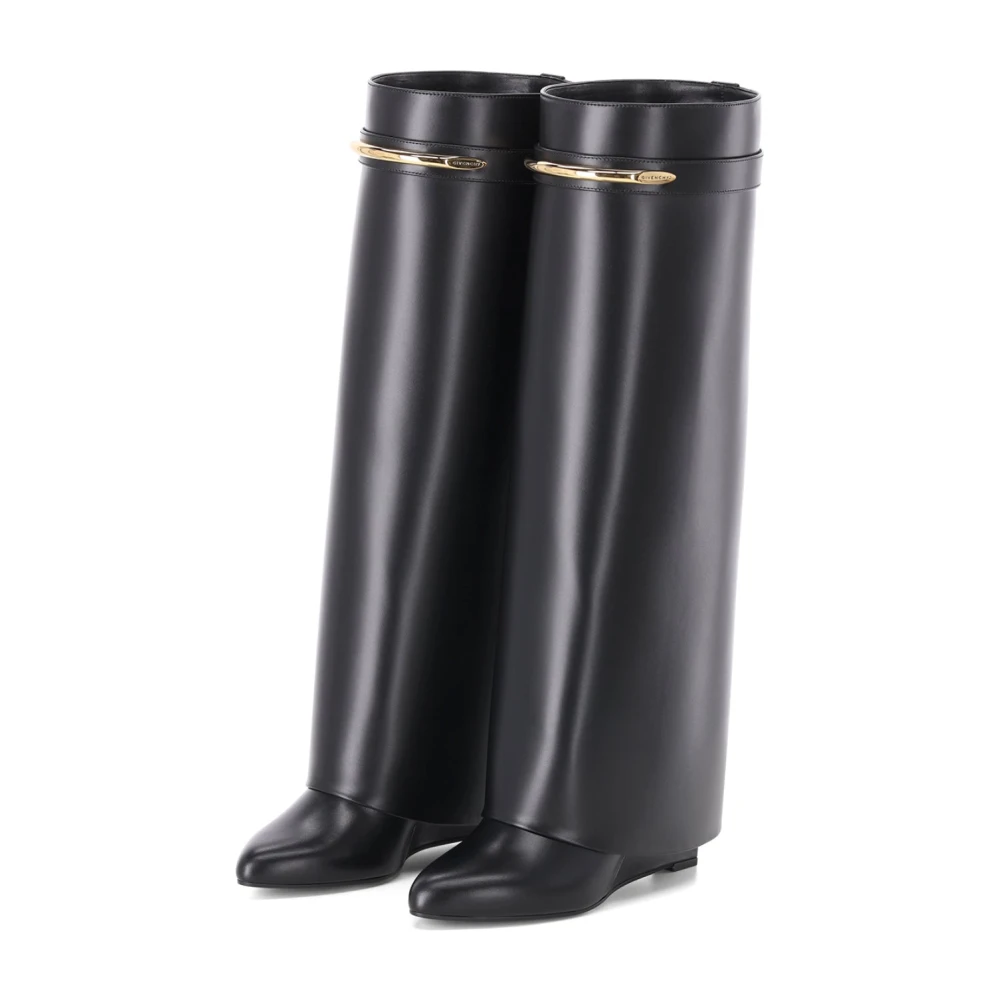 Givenchy High Boots - Female - High Boots - Black - 4 Uk - Shoes