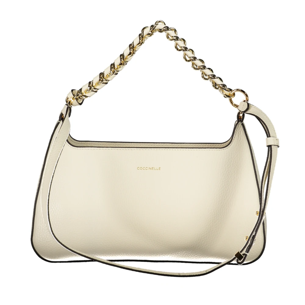 Coccinelle Bianco Leather Women's Bag - Image 4
