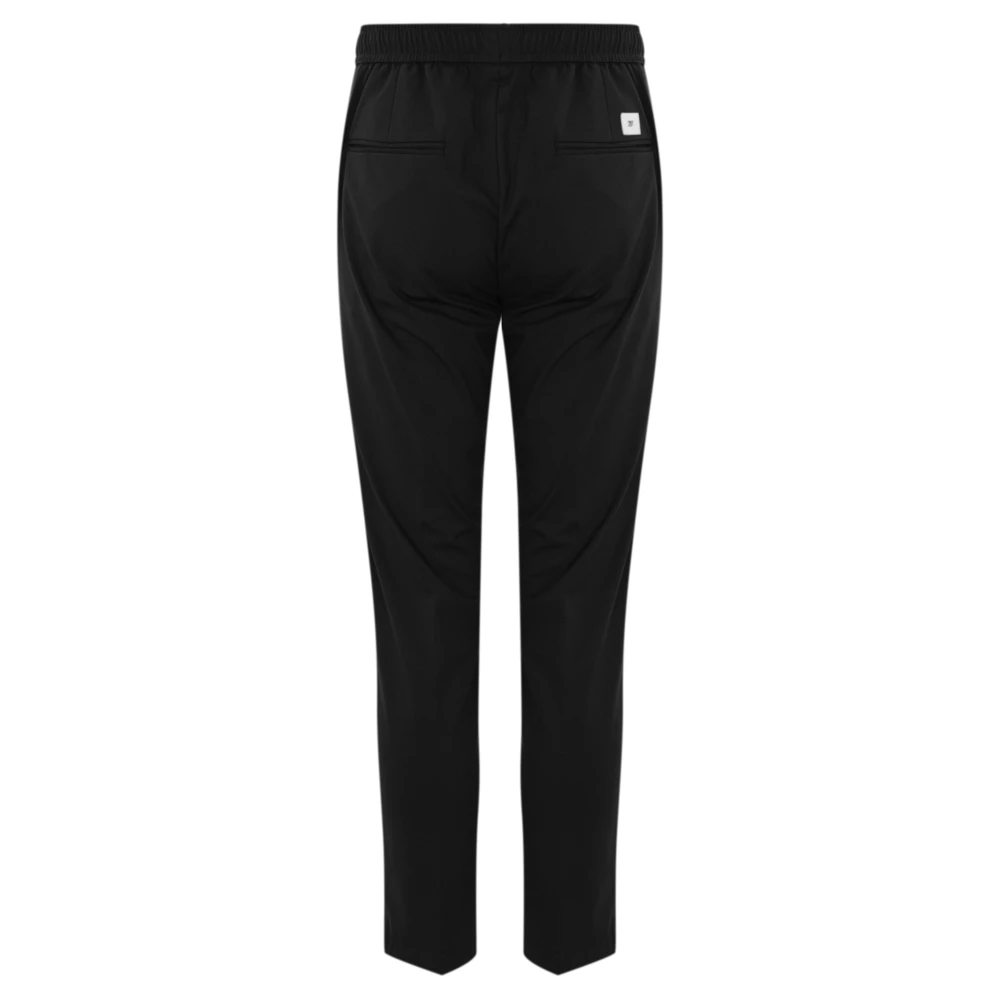 Pmds Zwarte technische stof herenbroek Black Heren