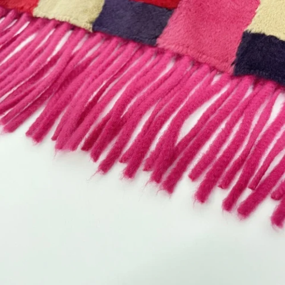 Fendi Vintage Pre-owned Fabric scarves Pink Dames