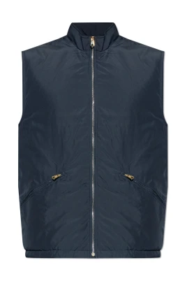Insulated Vest with Stand-up Collar
