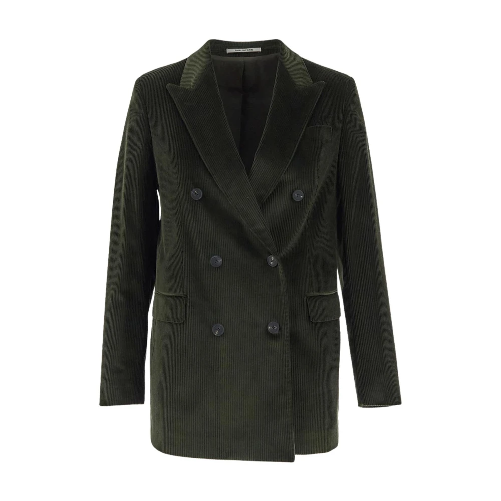 Tagliatore Double-breasted jas Green Dames