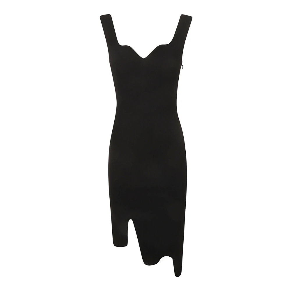 Moschino Zwarte Jurk voor Vrouwen Black Dames