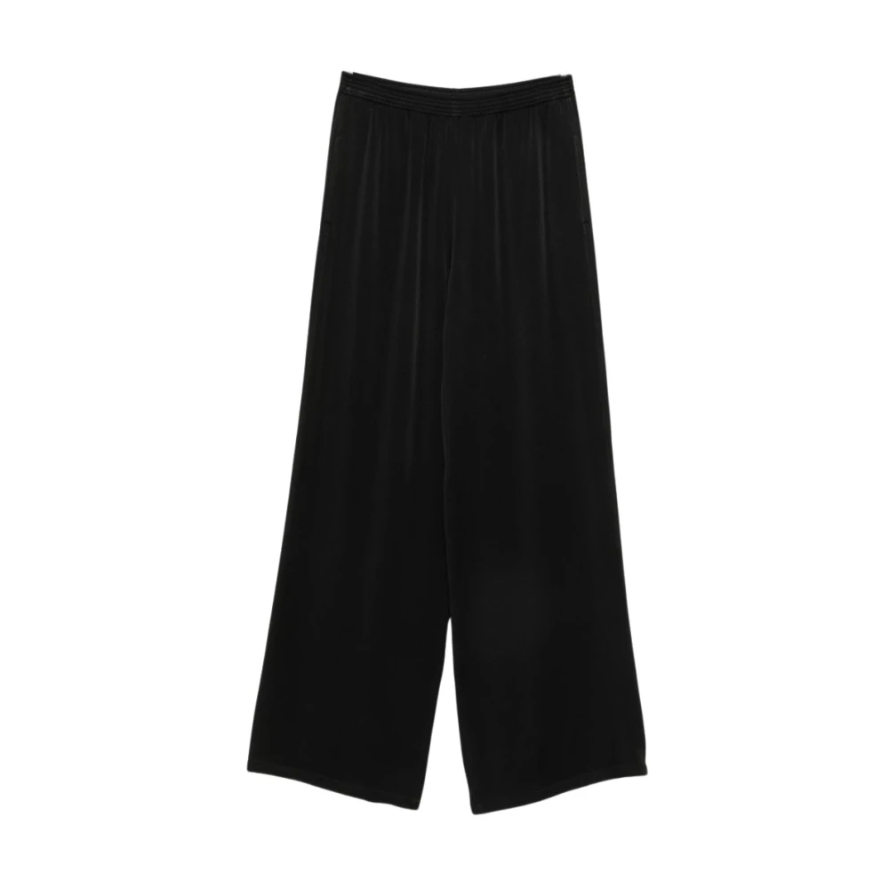 Fabiana Filippi , Wide Trousers, Female, Black, 3XS, Wide Trousers