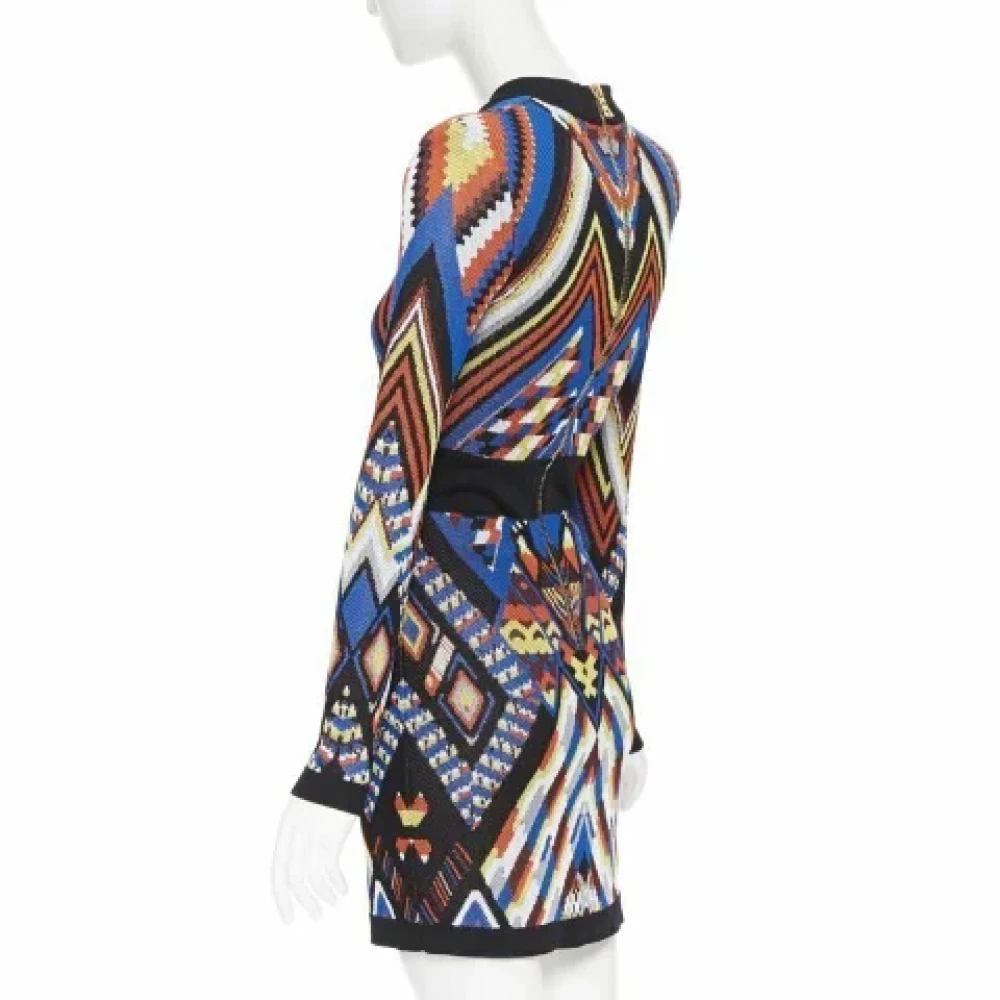 Balmain Pre-owned Viscose dresses Multicolor Dames