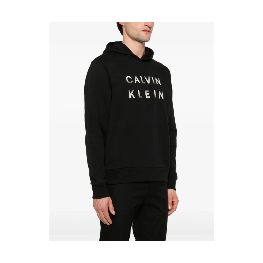 Calvin Klein Zwarte Sweatshirt K10K114261 Black Heren