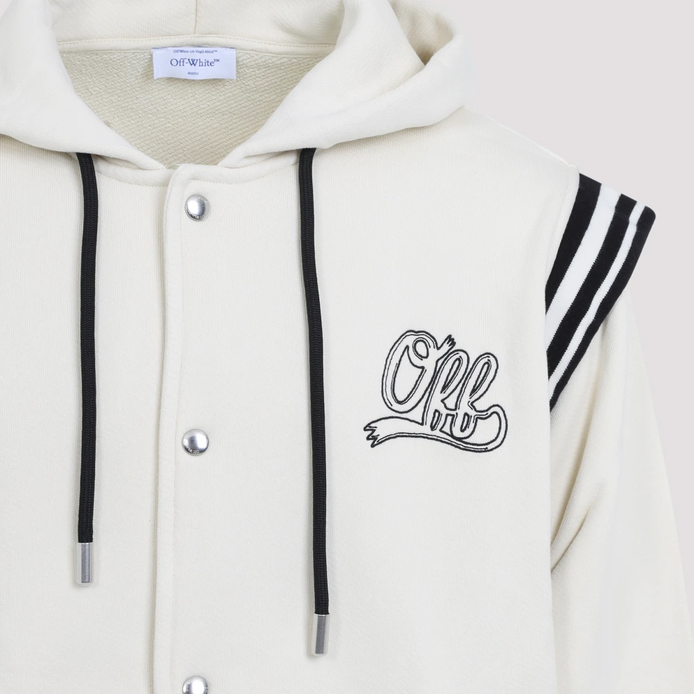 Off White Witte Sweatshirt Stijlvol Ontwerp White Heren