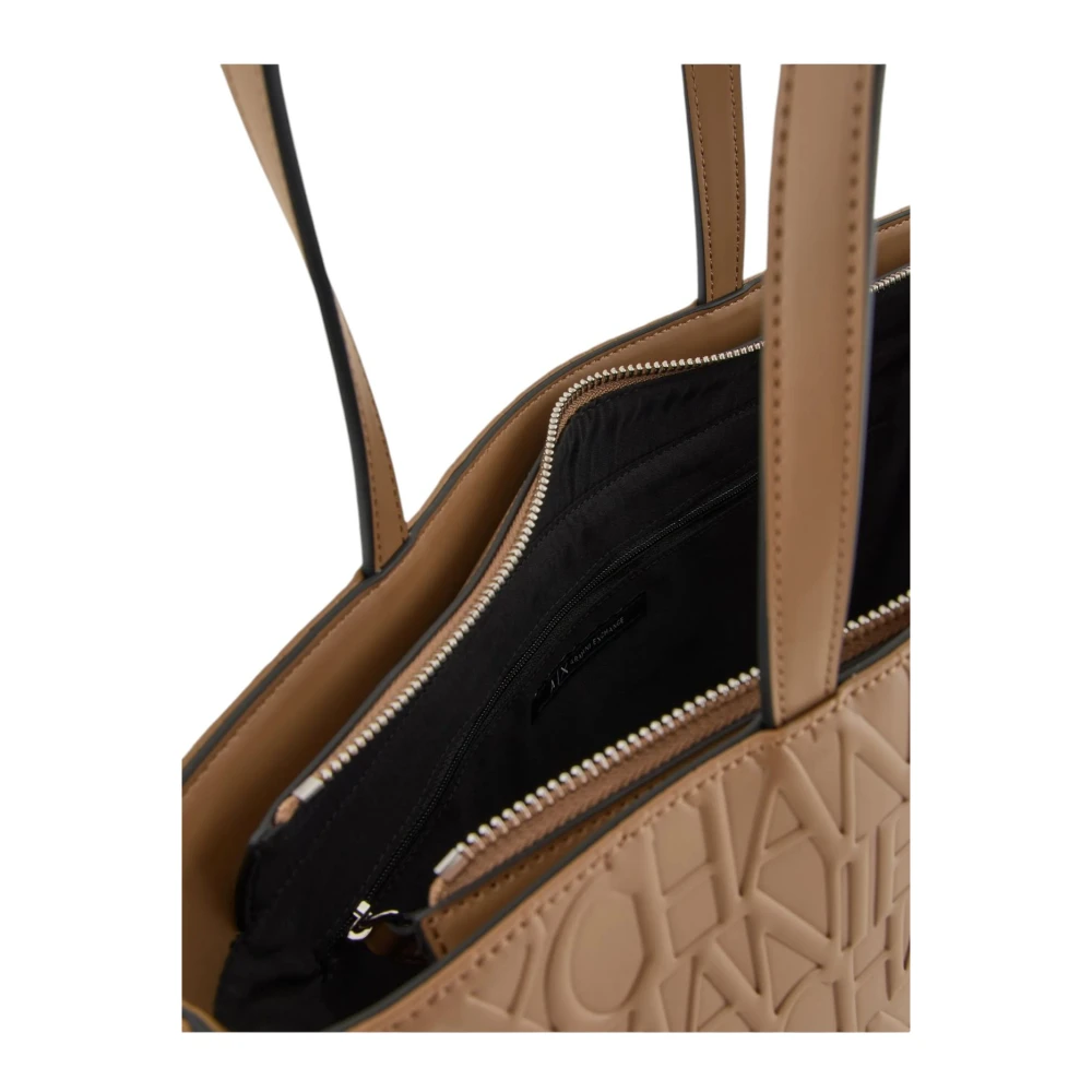 Armani Exchange Schoudertas Brown Dames