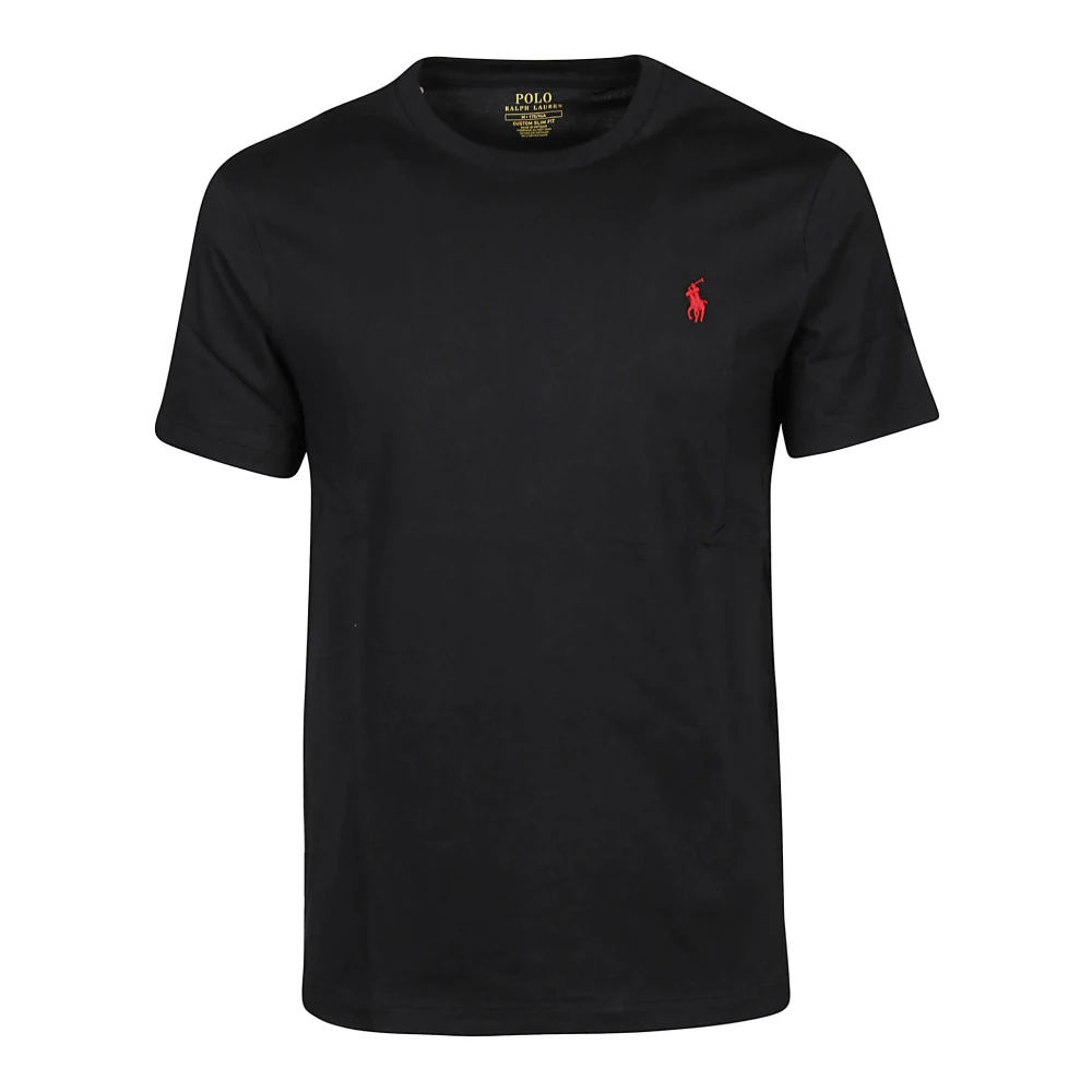 Polo Ralph Lauren Zwart T-Shirt Klassiek Model Black Heren