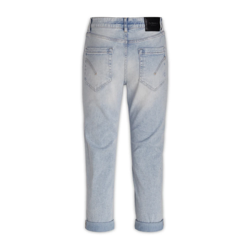 Dondup Stijlvolle Denim Broeken voor Mannen Blue Dames