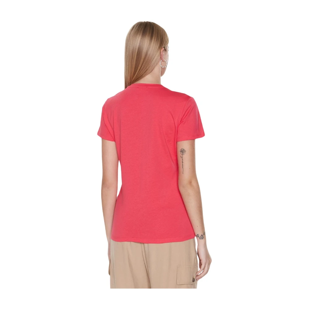 Liu Jo Basis T-shirt Red Dames