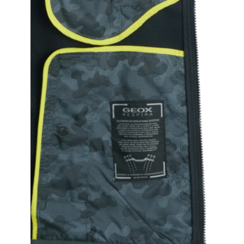 Geox Stijlvolle Jas Green Heren