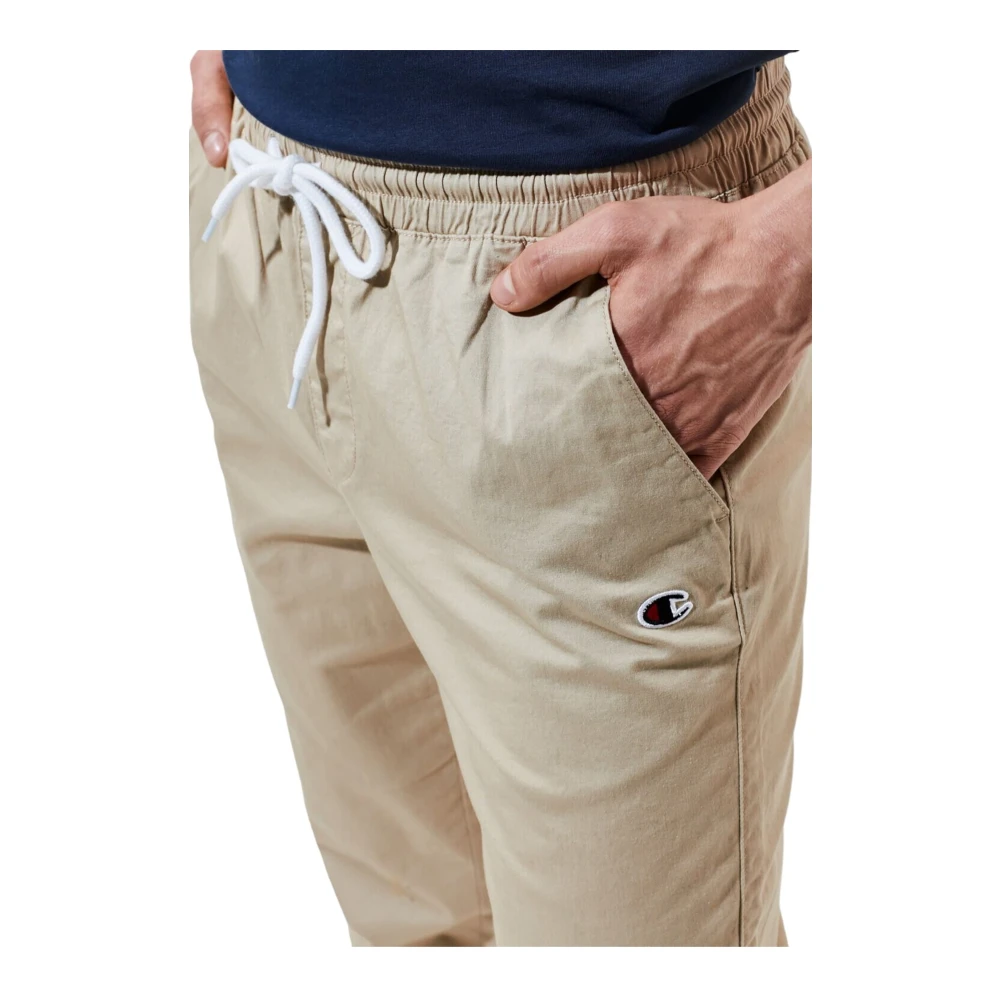 Champion Sportieve Trainingsbroek Beige Heren