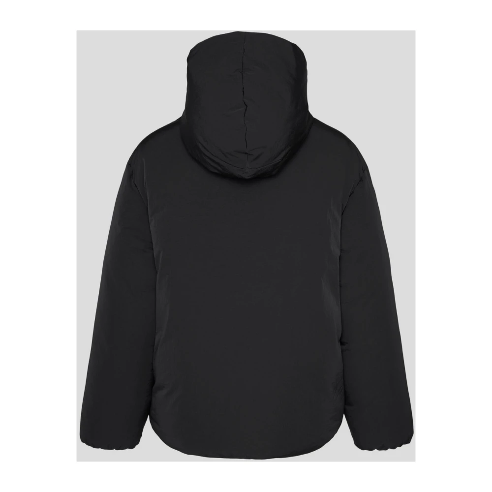 Jacquemus Polyamide Pufferjas Black Heren