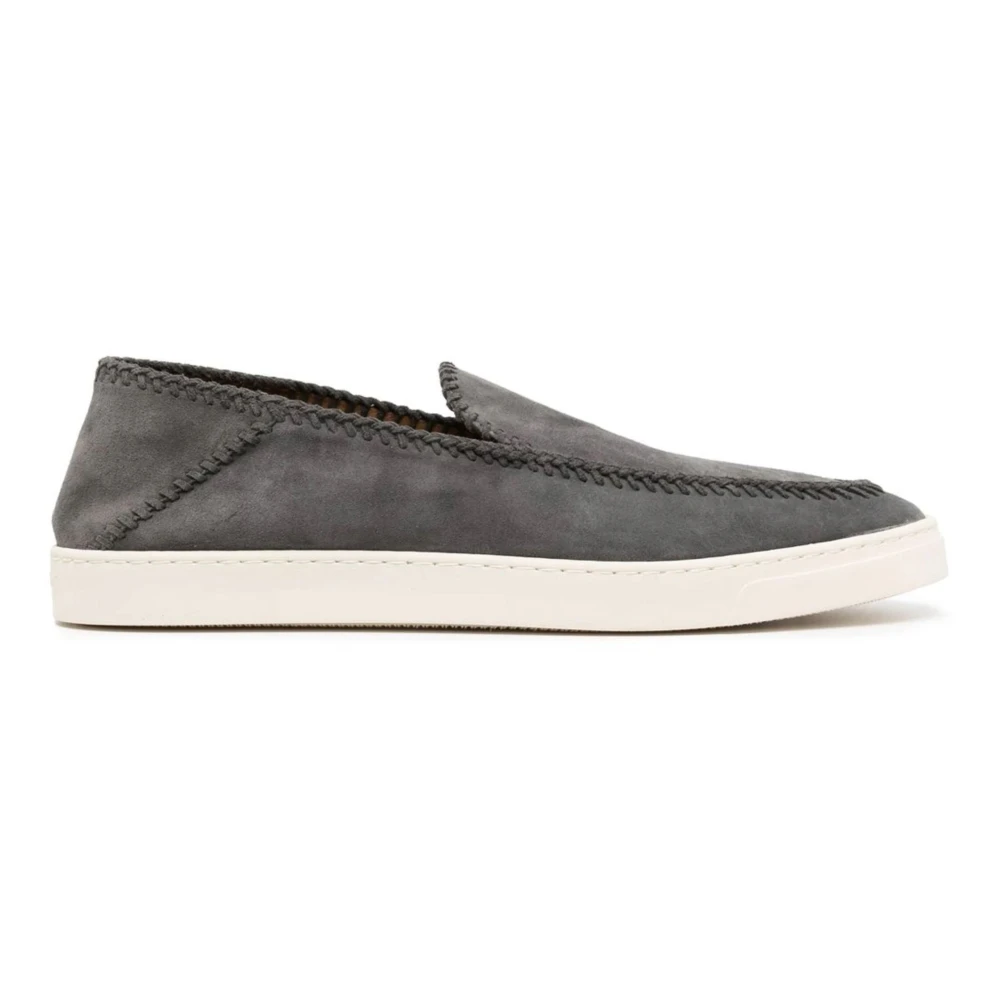 Bilde av Intrecci Loafers Grey Suede