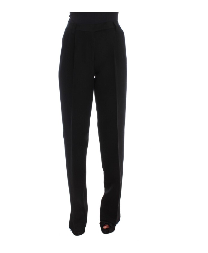 zwart-gestreept-broek-met-wijde-pijpen