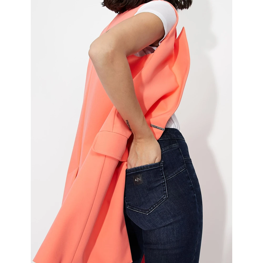 Armani Exchange Cropped Jeans Blue Dames