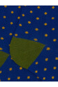 chaussettes-longues-en-coton-bleu-a-pois-pour-femmes