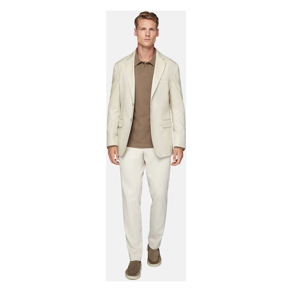 Boggi Milano Cernobbio Jas Beige Heren